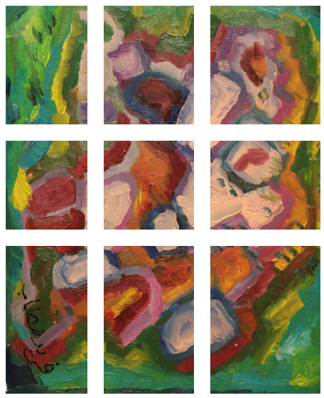 Marriage Stages Painting +90 degrees clockwise rotation sliced up