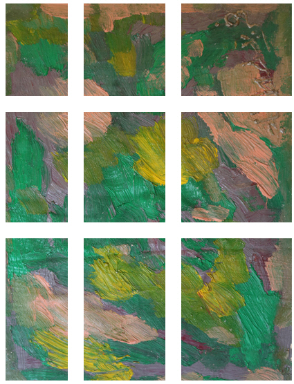 Children 3 Painting +270 degrees clockwise rotation sliced up